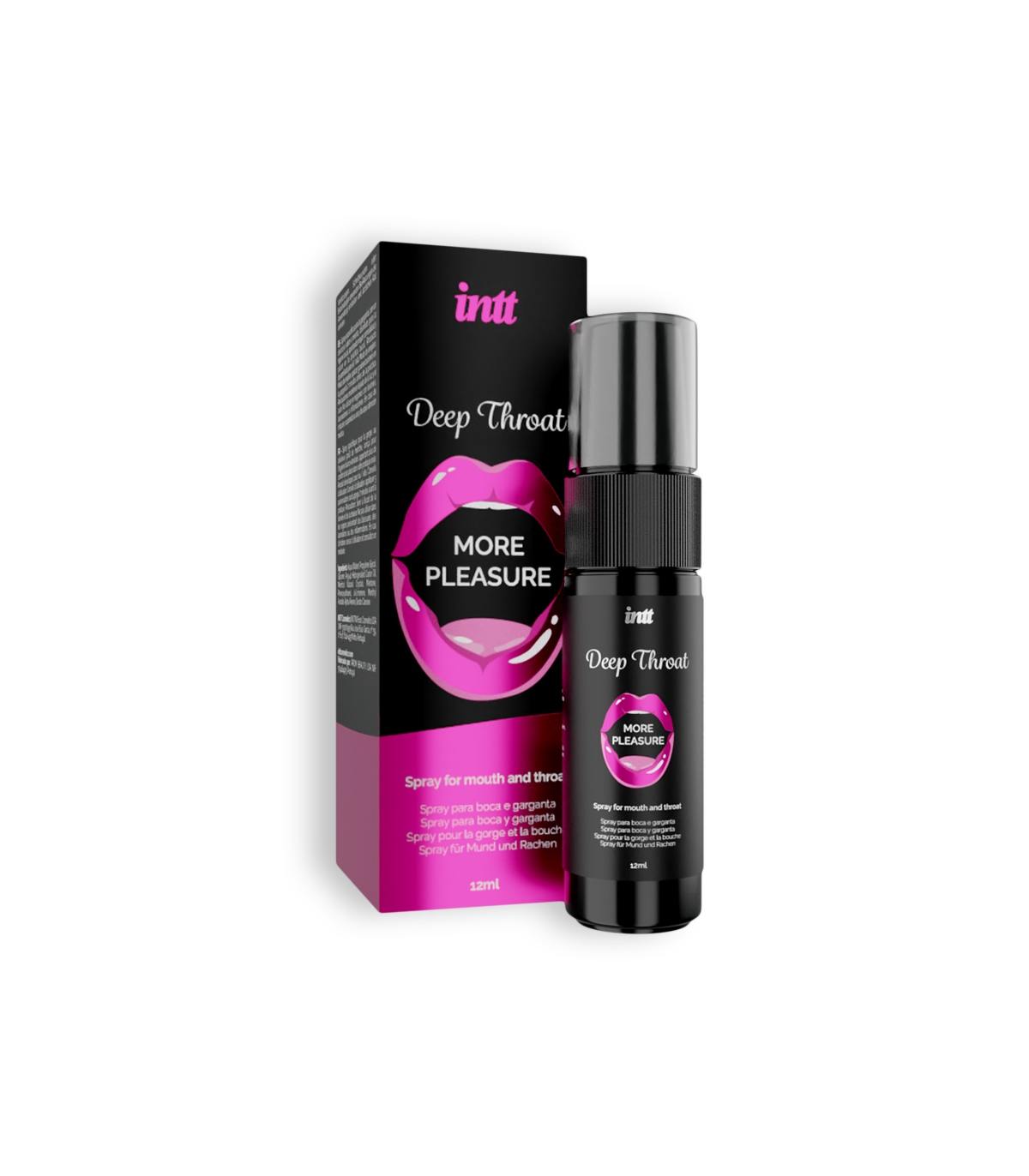Intt - Spray Garganta Profunda - 15 ml
