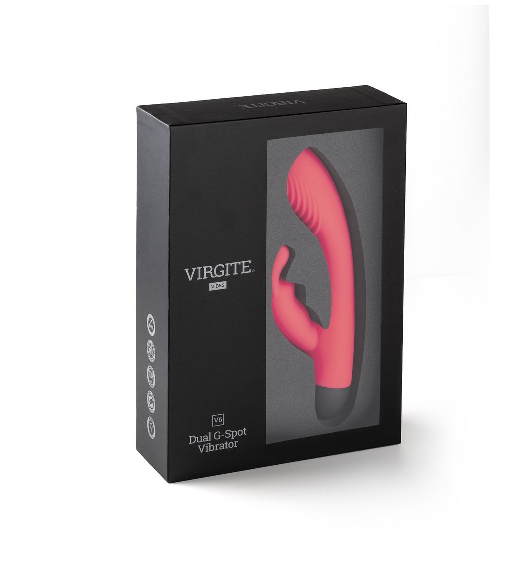 VIBRADOR RECARGABLE PINK V6