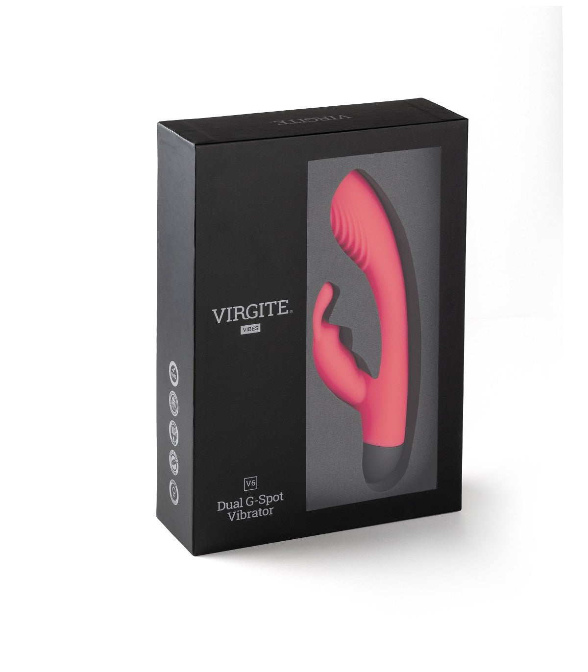 VIBRADOR RECARGABLE PINK V6