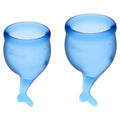 Satisfyer - Feel Secure Copa Menstrual - Azul