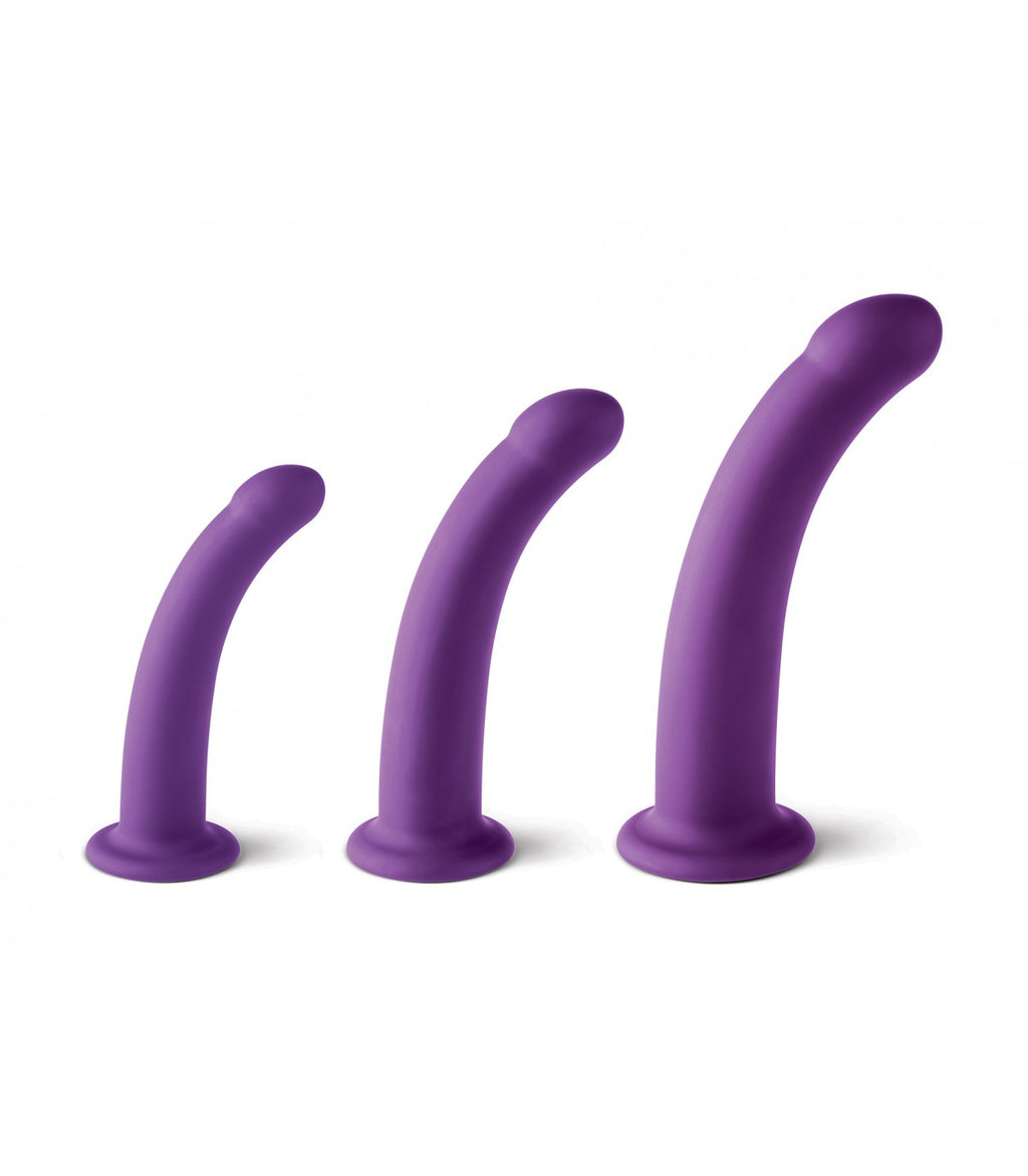 ARNÉS CON DILDO VIOLETA SET TALLAS S / M / L