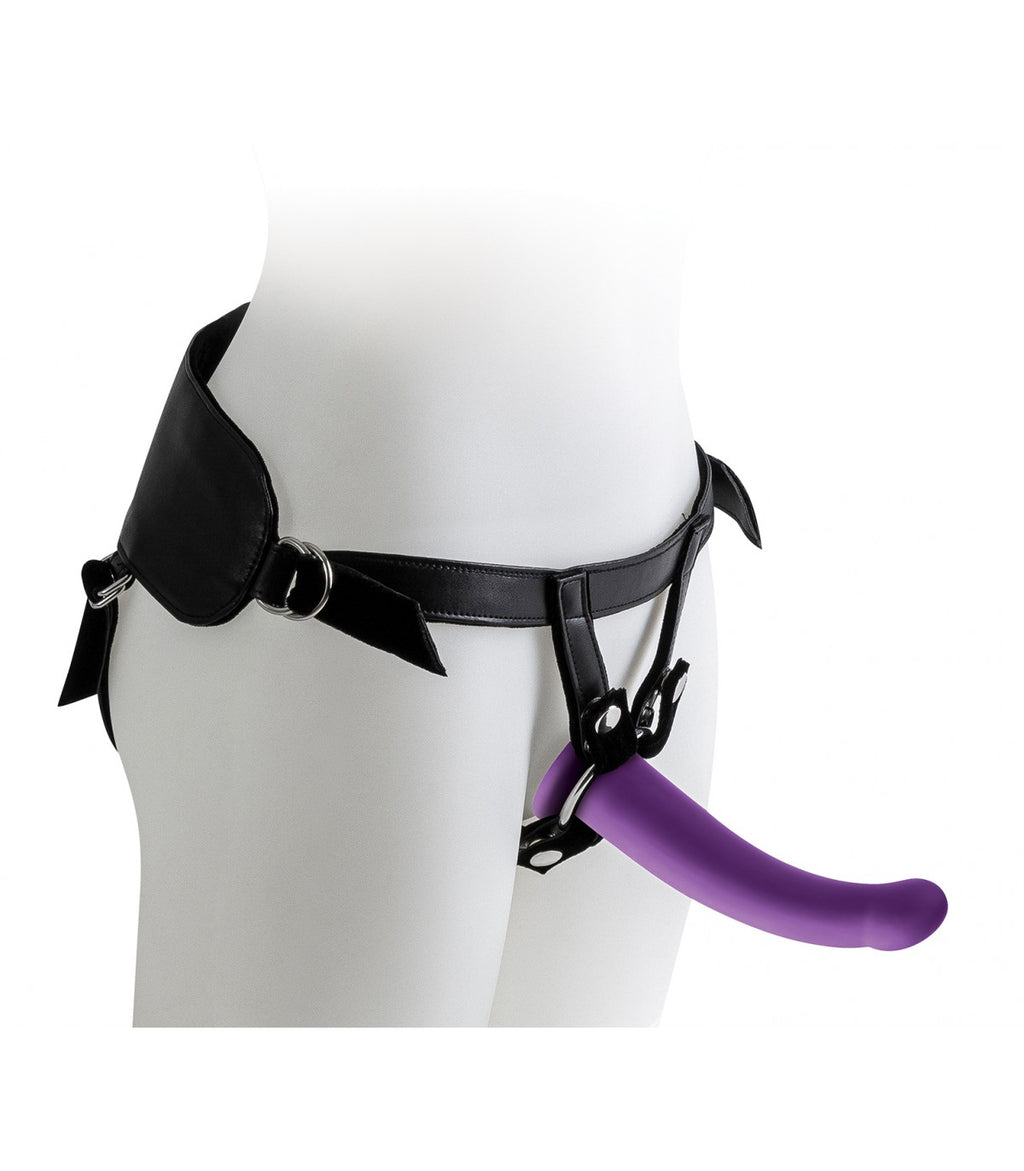 ARNÉS CON DILDO VIOLETA SET TALLAS S / M / L