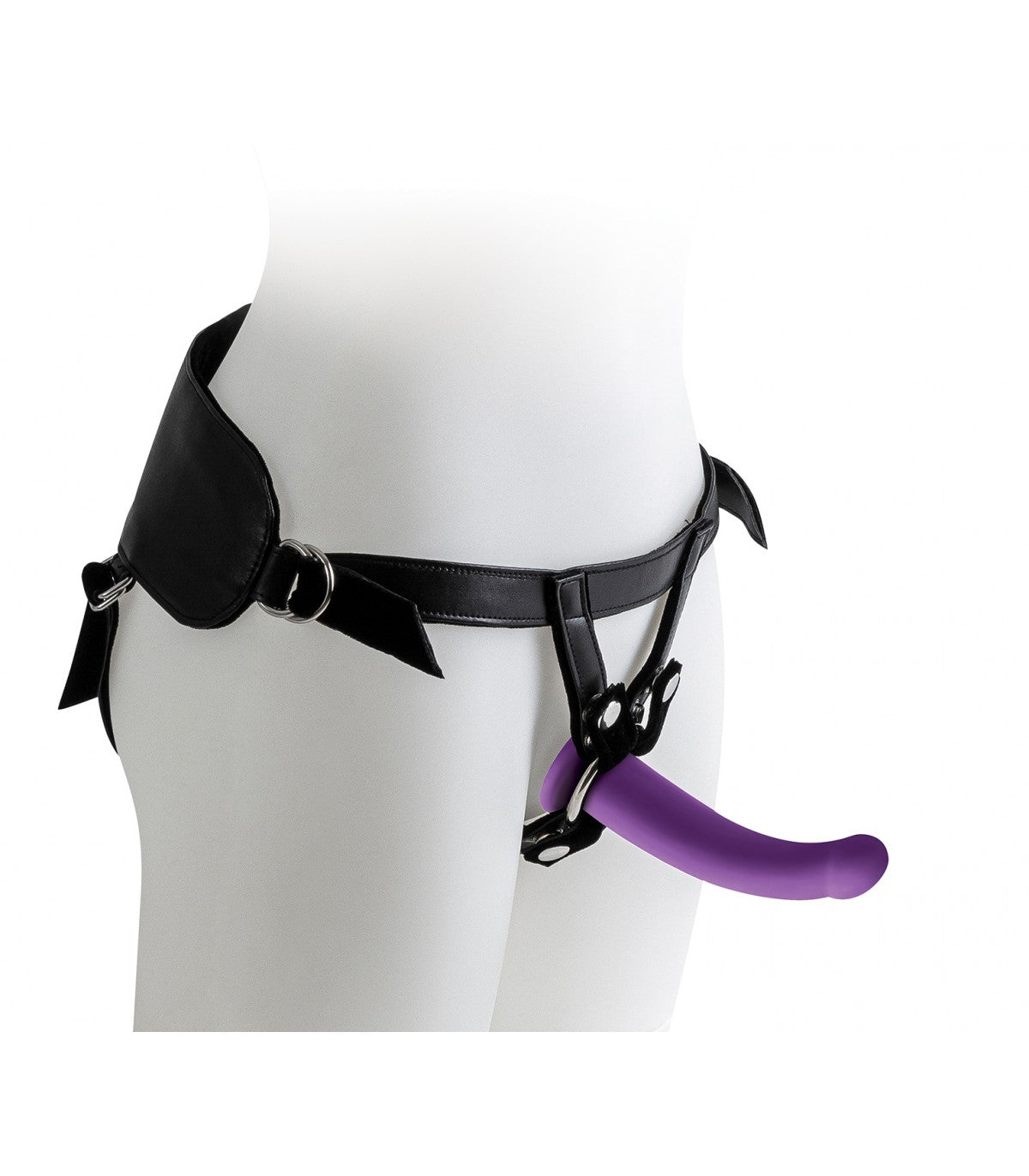 ARNÉS CON DILDO VIOLETA SET TALLAS S / M / L