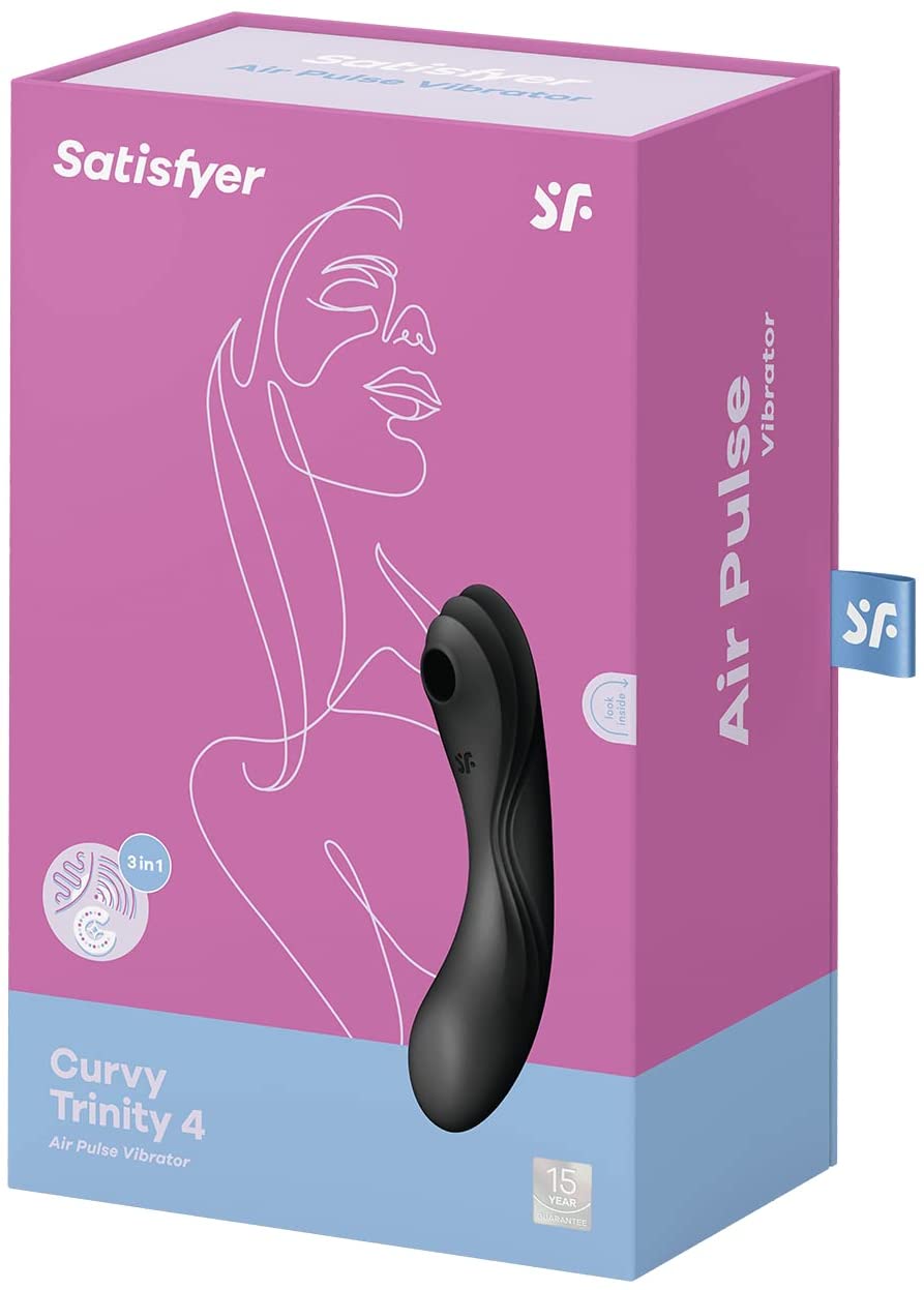 Satisfyer - Curvy Trinity 4 - Negro