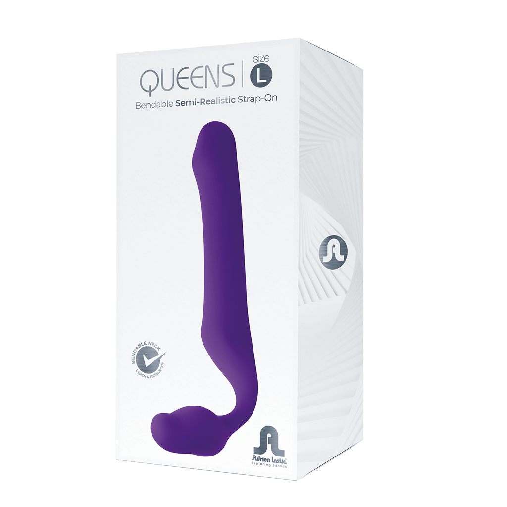 Adrien Lastic - Strap-On Strapless Queens Talla L - Morado