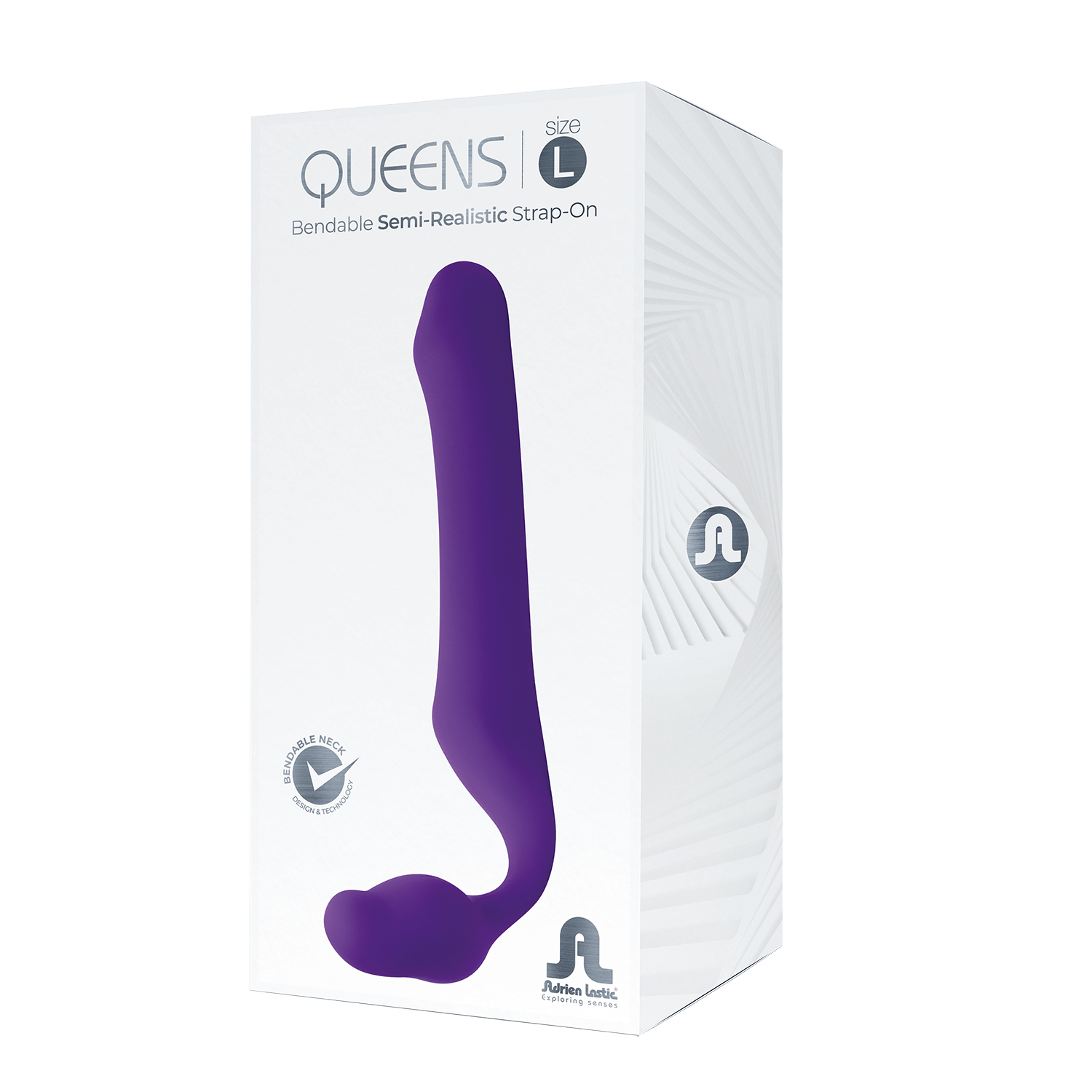 Adrien Lastic - Strap-On Strapless Queens Talla L - Morado