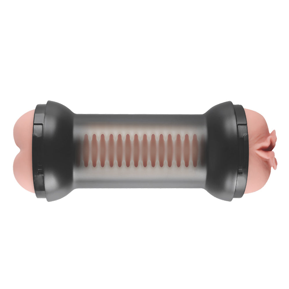 VSC Novelty - Masturbador doble realista ano + vagina