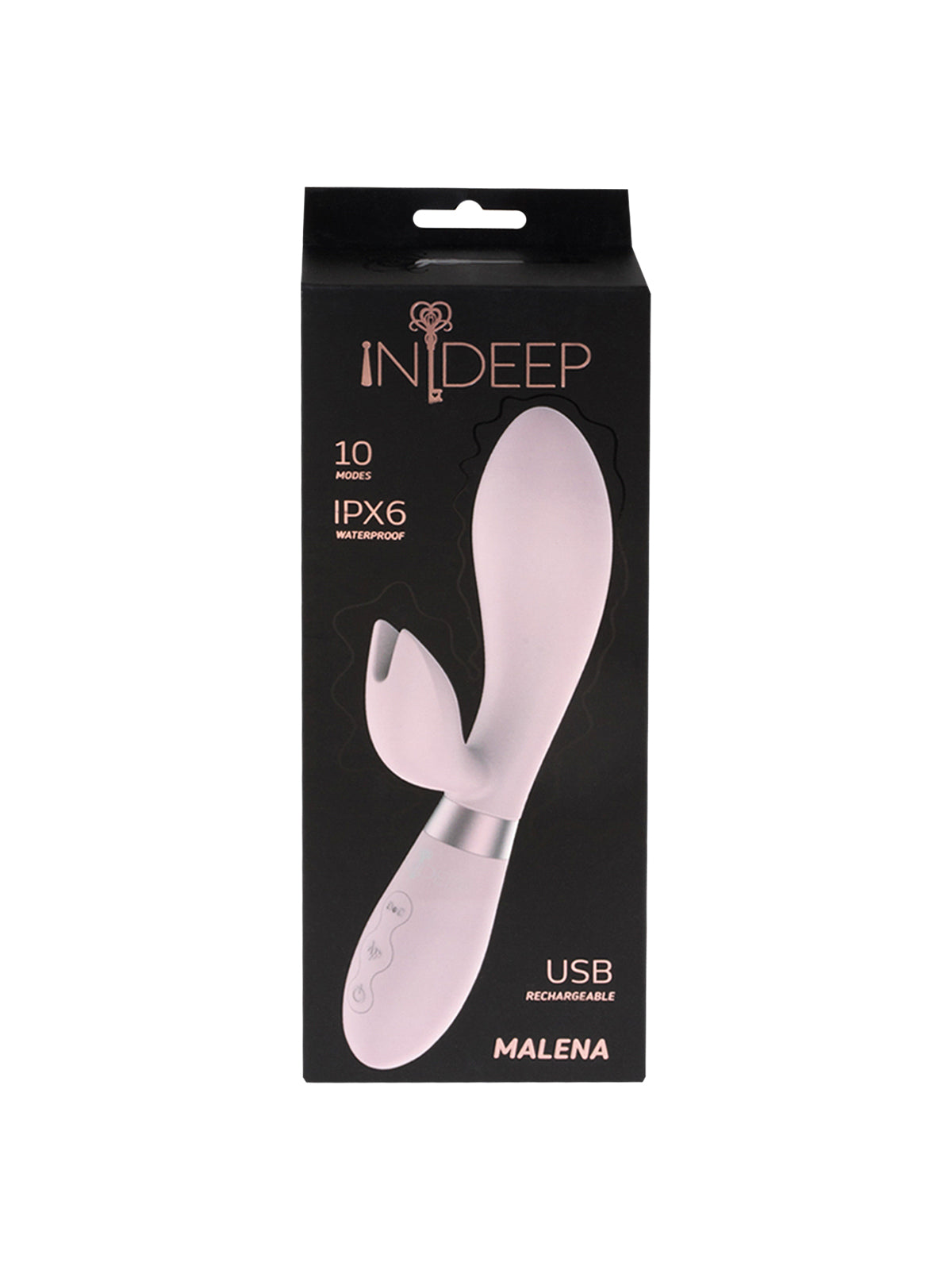 Lola Games - Vibrador Rabbit Recargable Malena - Rosa