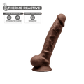 Silexd - Dildo de Silicona Premium Mod. 1 7" - Marrón