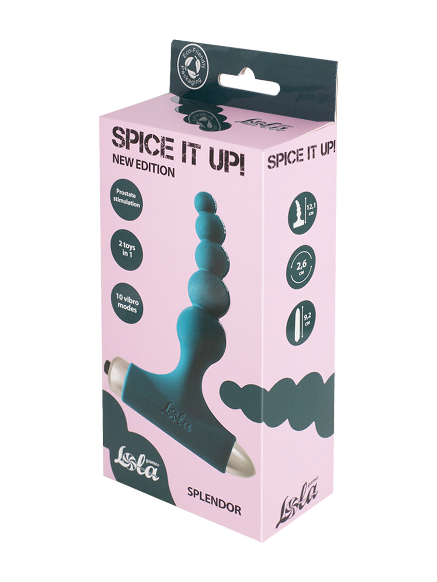 Lola Games - Plug Anal Vibrador Splendor - Azul