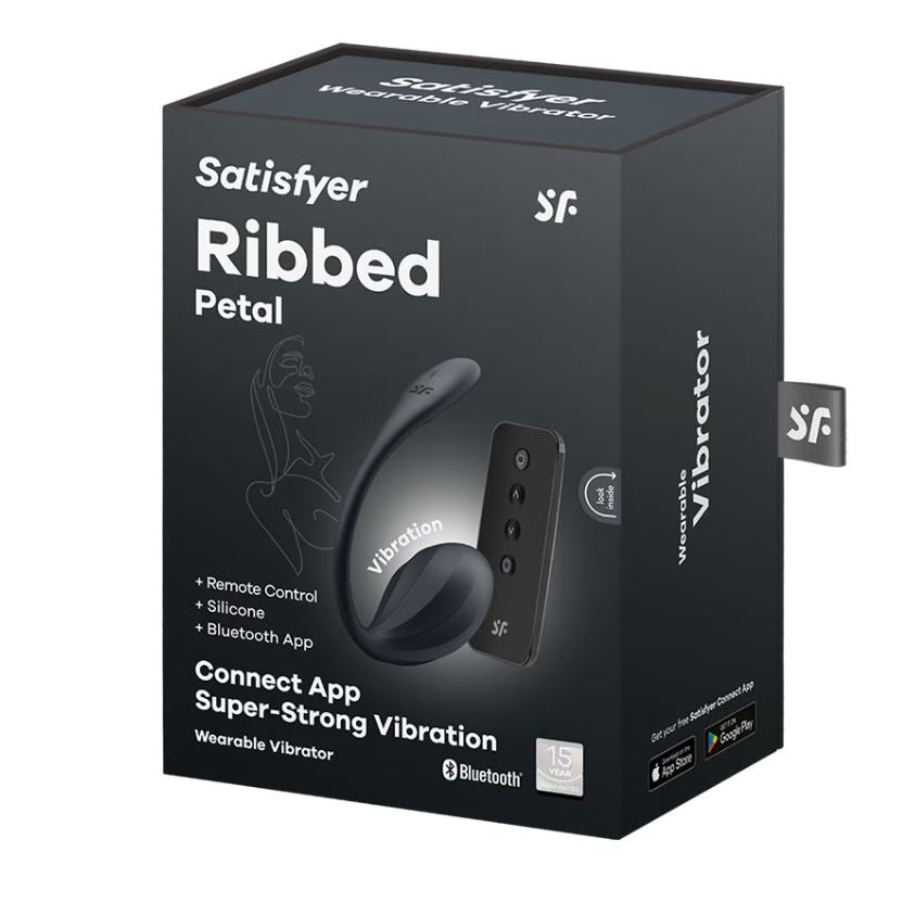 Satisfyer - Pétalo Acanalado - Negro