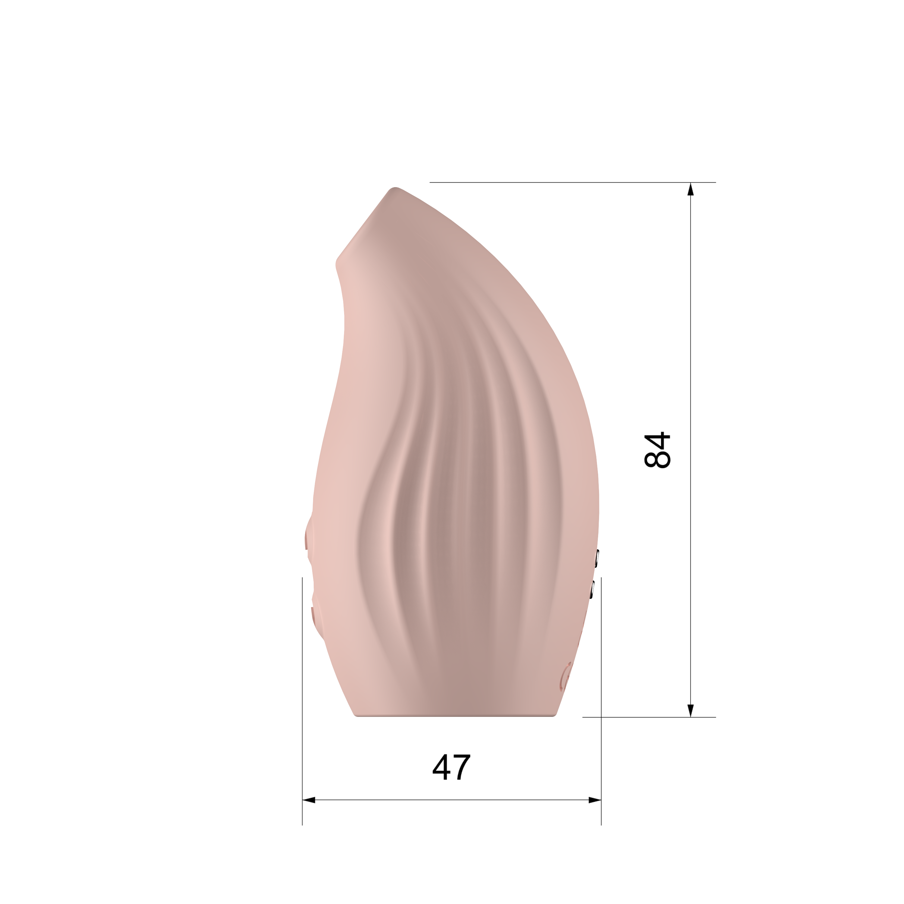 Totally For U - Classy - Vibrador de Clítoris para Chupar - La Dolce Vita