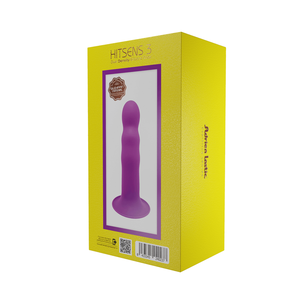Adrien Lastic - Dildo de silicona Hitsens 3 - Morado