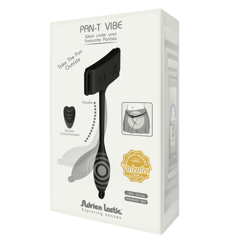 Adrien Lastic - Vibrador Ponible Pan-T Vibe - Negro