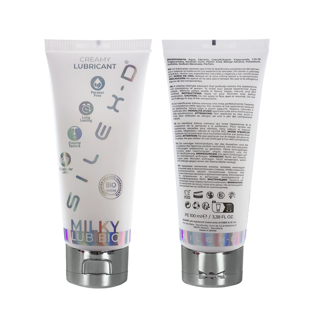 Silexd - Lubricante lechoso esperma Bio - 100ml
