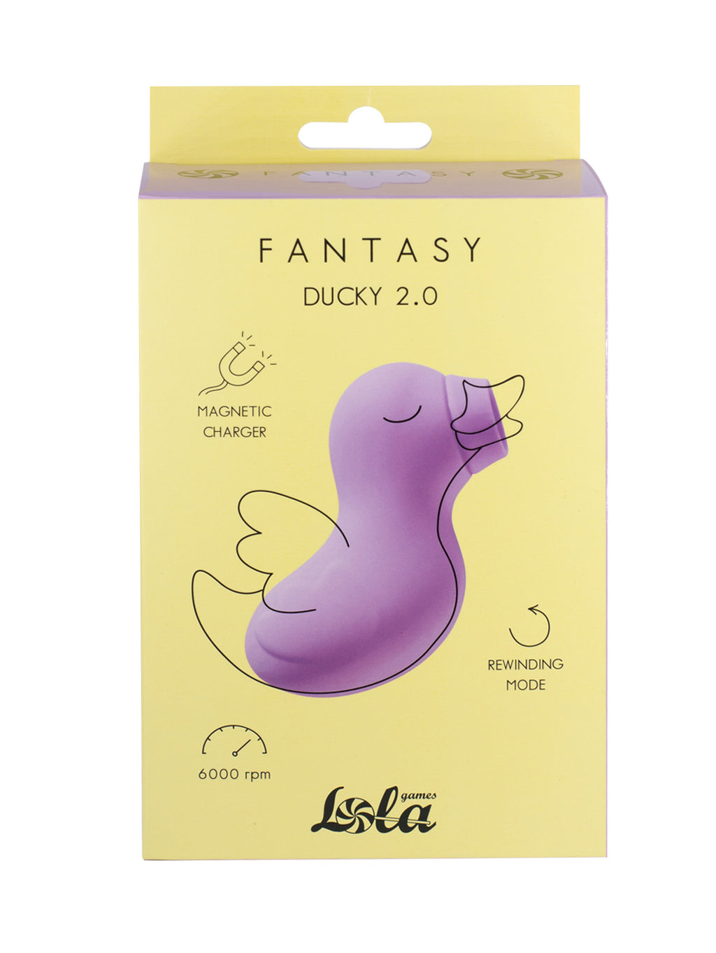 Lola Games - Chupador de Clítoris Ducky 2.0 - Morado