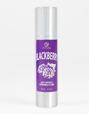Secret Play - Lubricante Besable Efecto Calor - Mora - 50 ml
