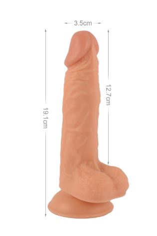 VSC Novedad - Dildo Realista Mr. Rude - Color Piel - 7.5"