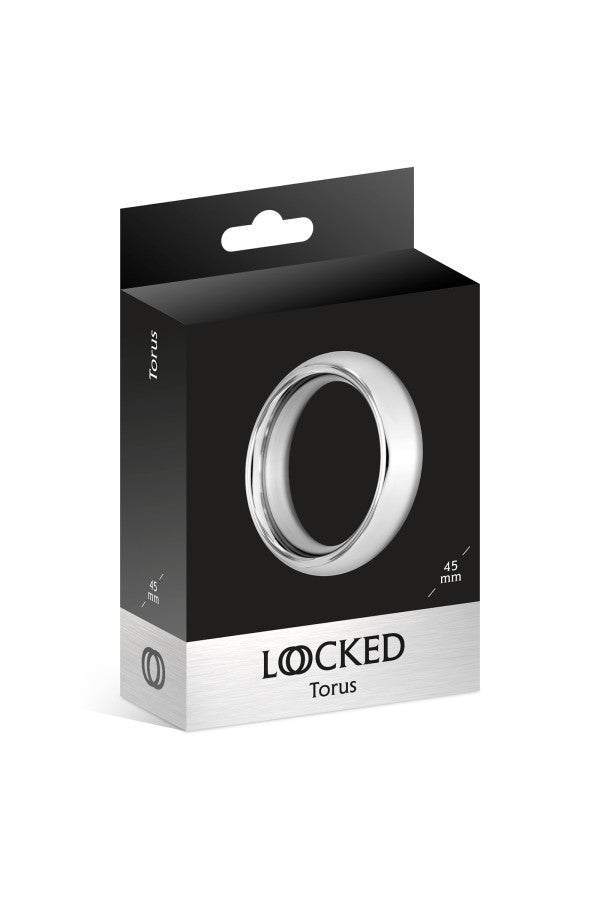 Locked - Anillo para el pene de metal 4,50 cm - Turos