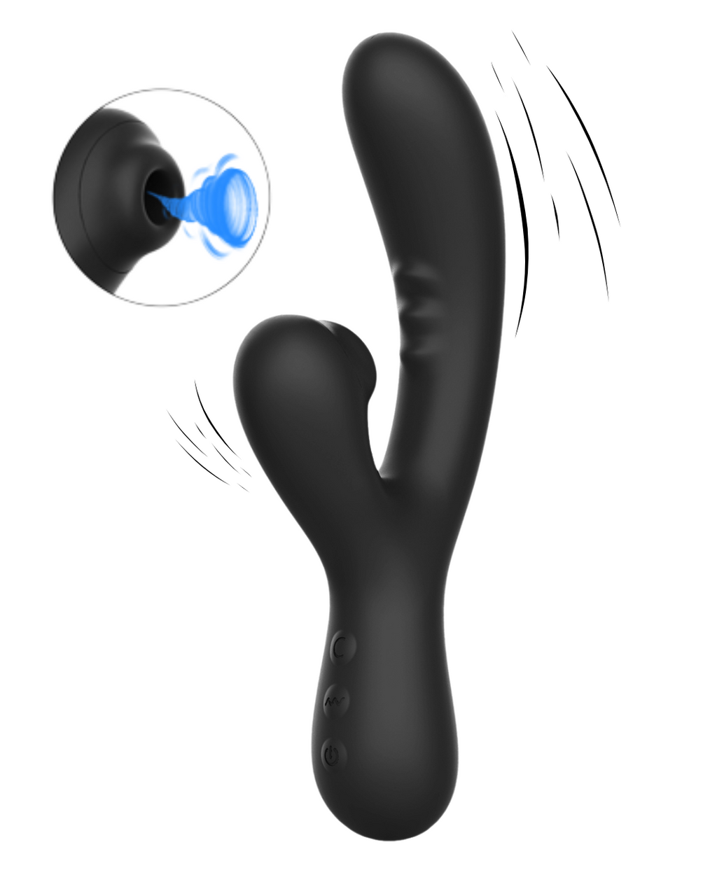 SinsFactory Selection - Vibradores punto G - Joanna - Negro