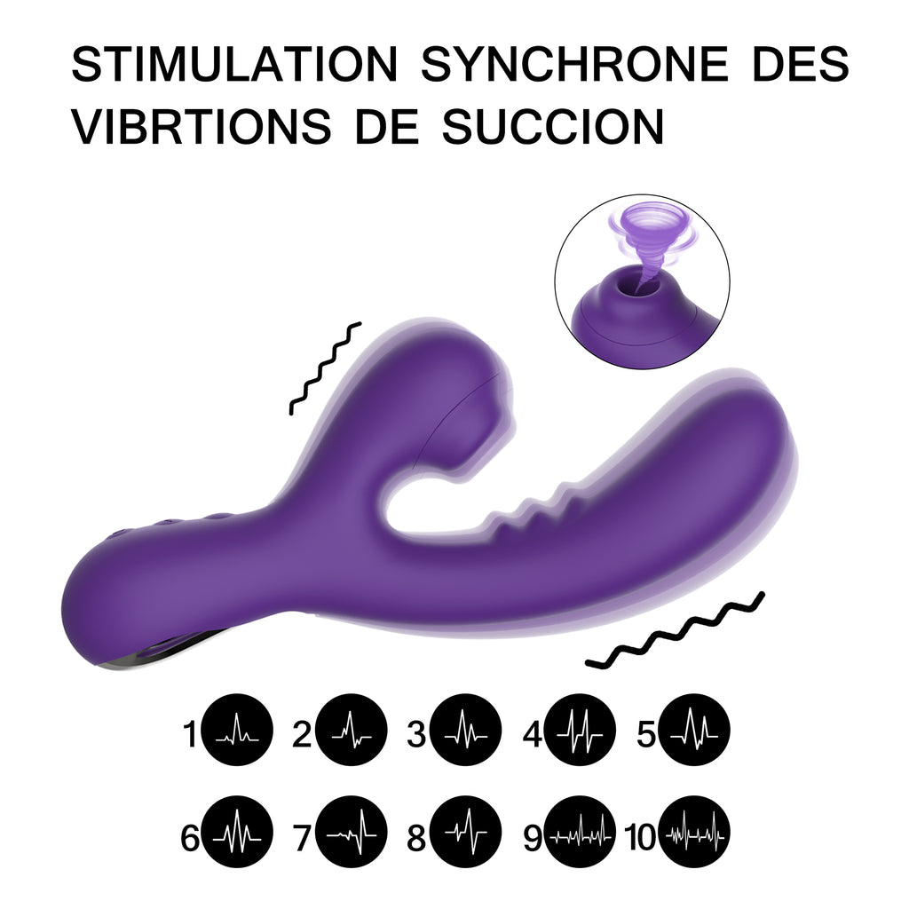 SinsFactory Selection - Vibradores punto G - Joanna - Morado