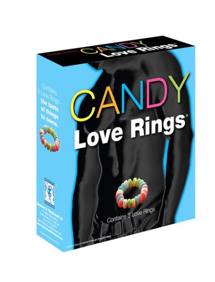 Anillos Candy Love surtidos 3 unidades