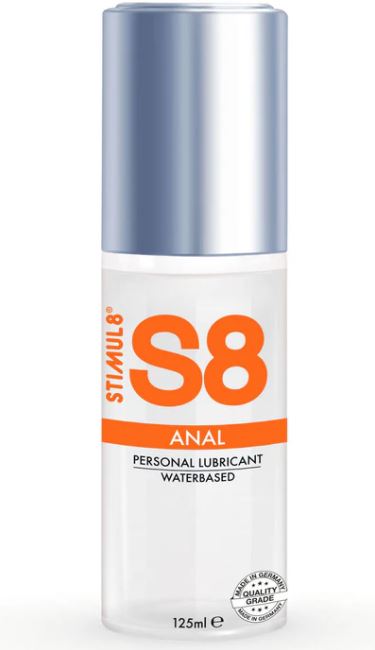 Lubricante anal S8 125 ml natural