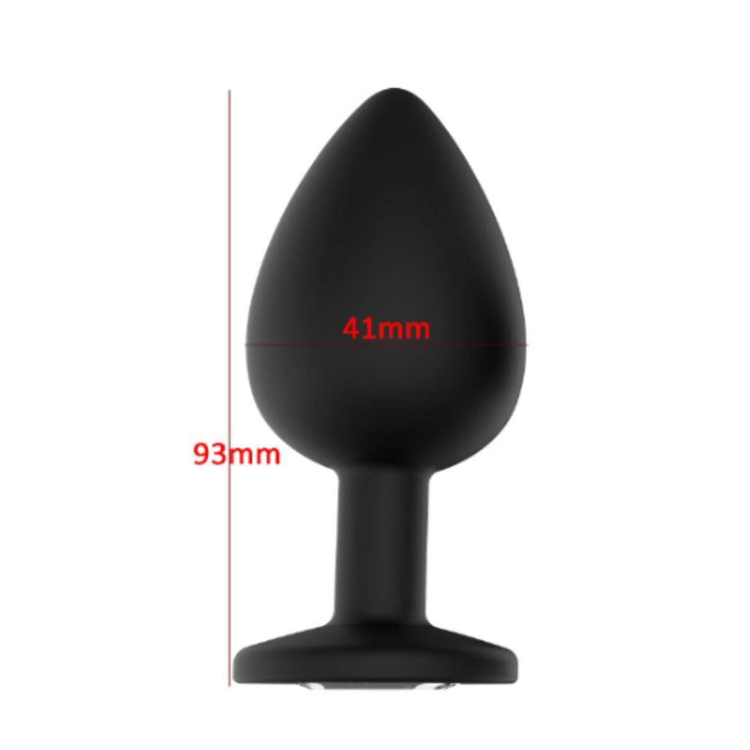 SinsFactory - Gem Butt Plug - L - Negro