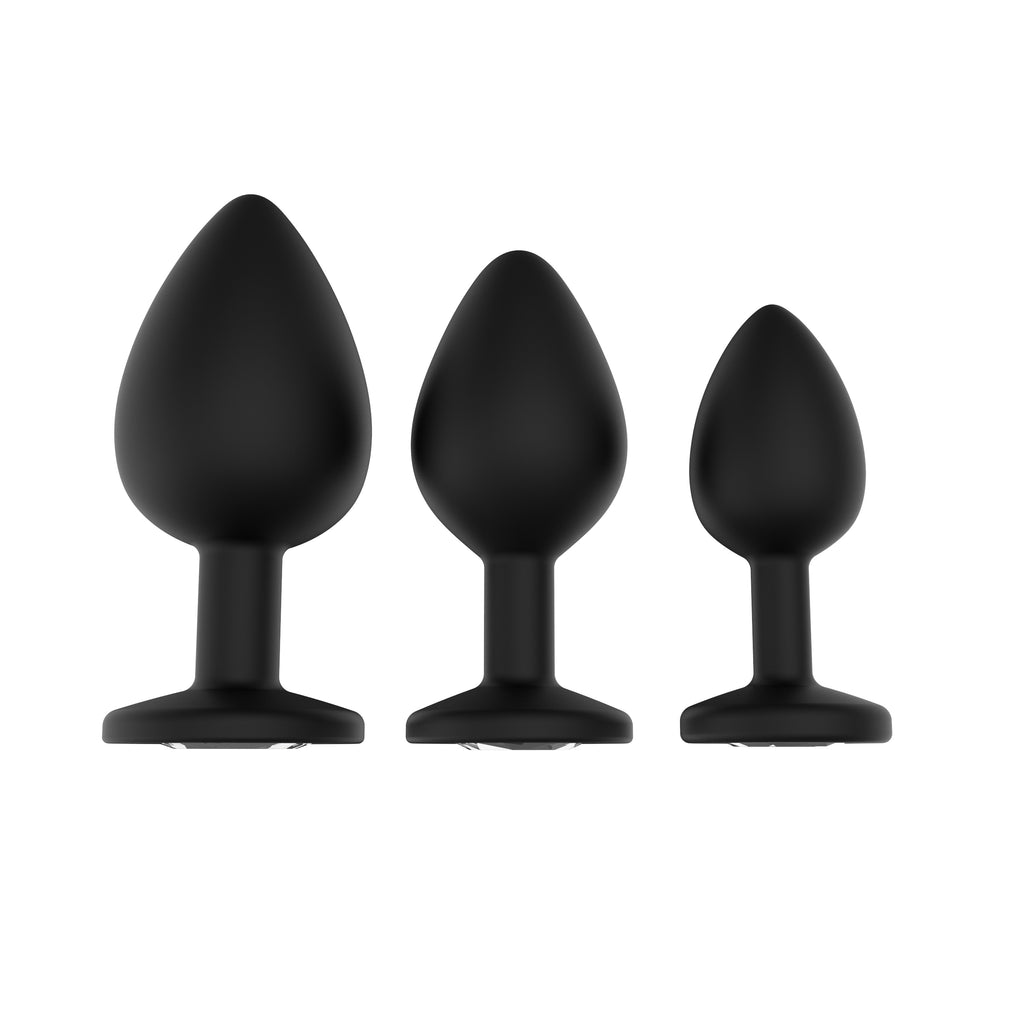 SinsFactory - Gem Butt Plug - L - Negro