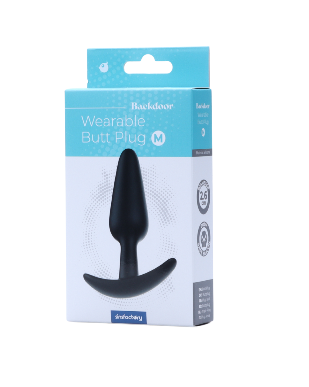 SinsFactory - Tapón anal usable - M