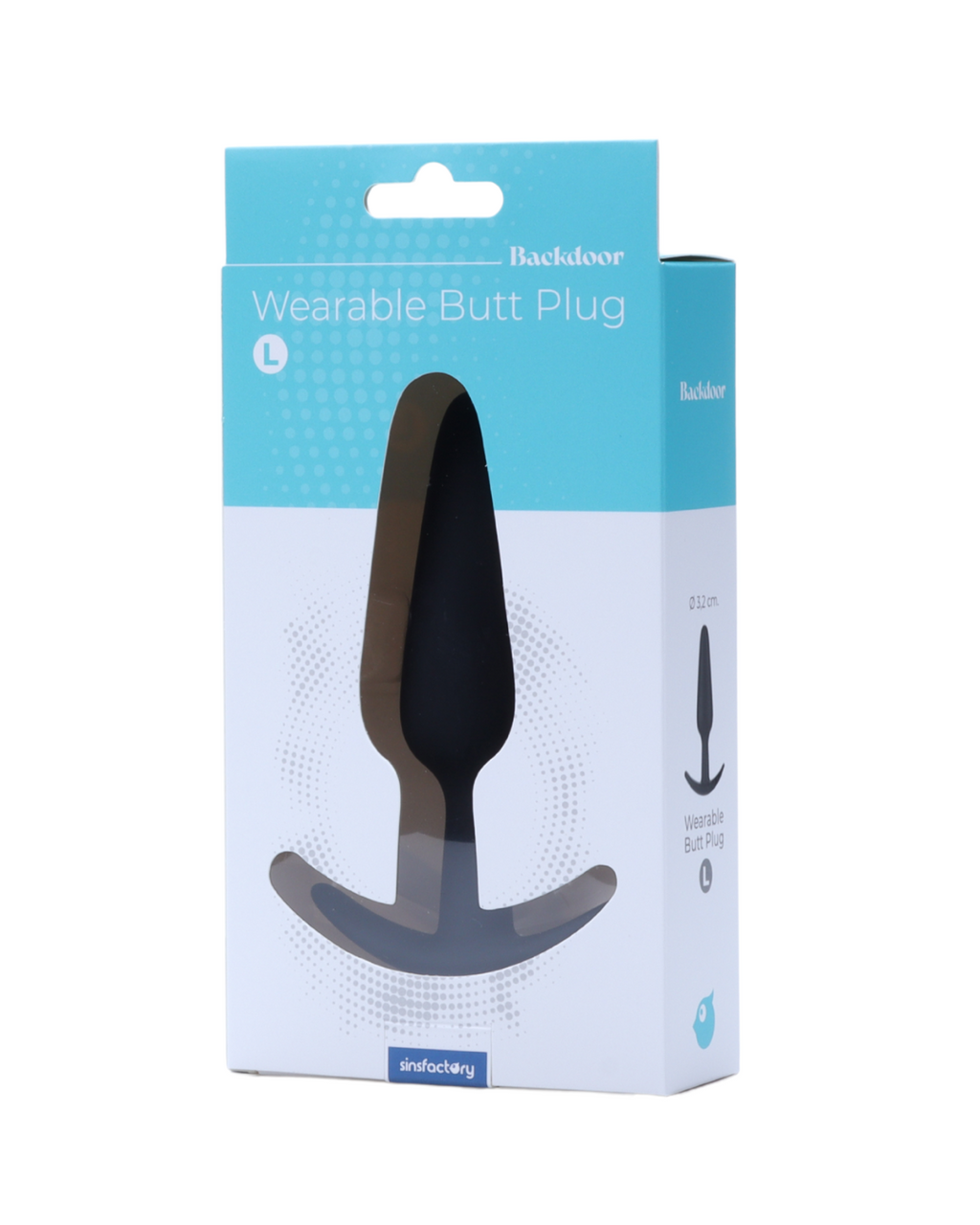 SinsFactory - Vibrador anal ponible - L