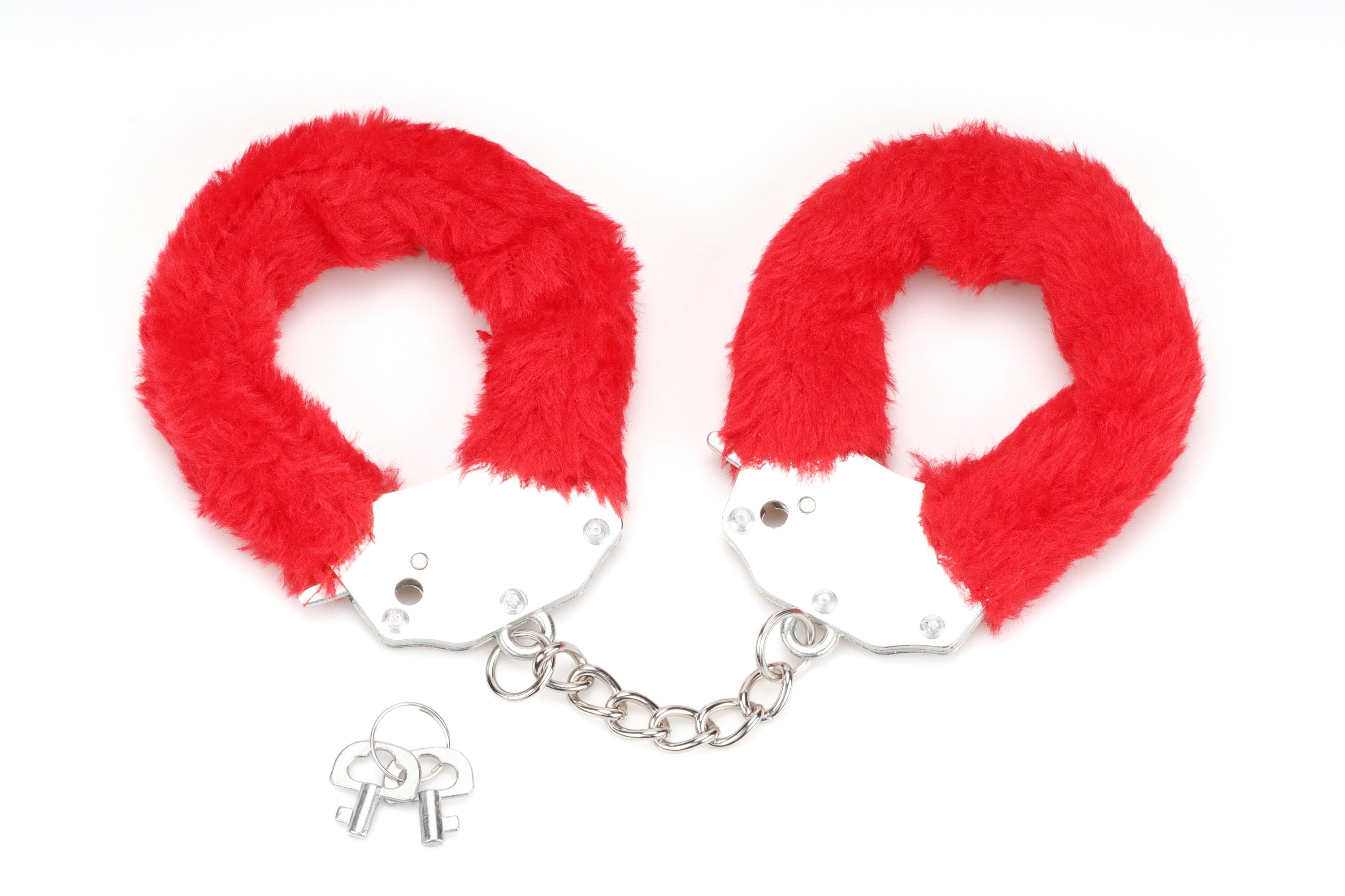 SinsFactory - Furry Fun Cuffs - Rojo