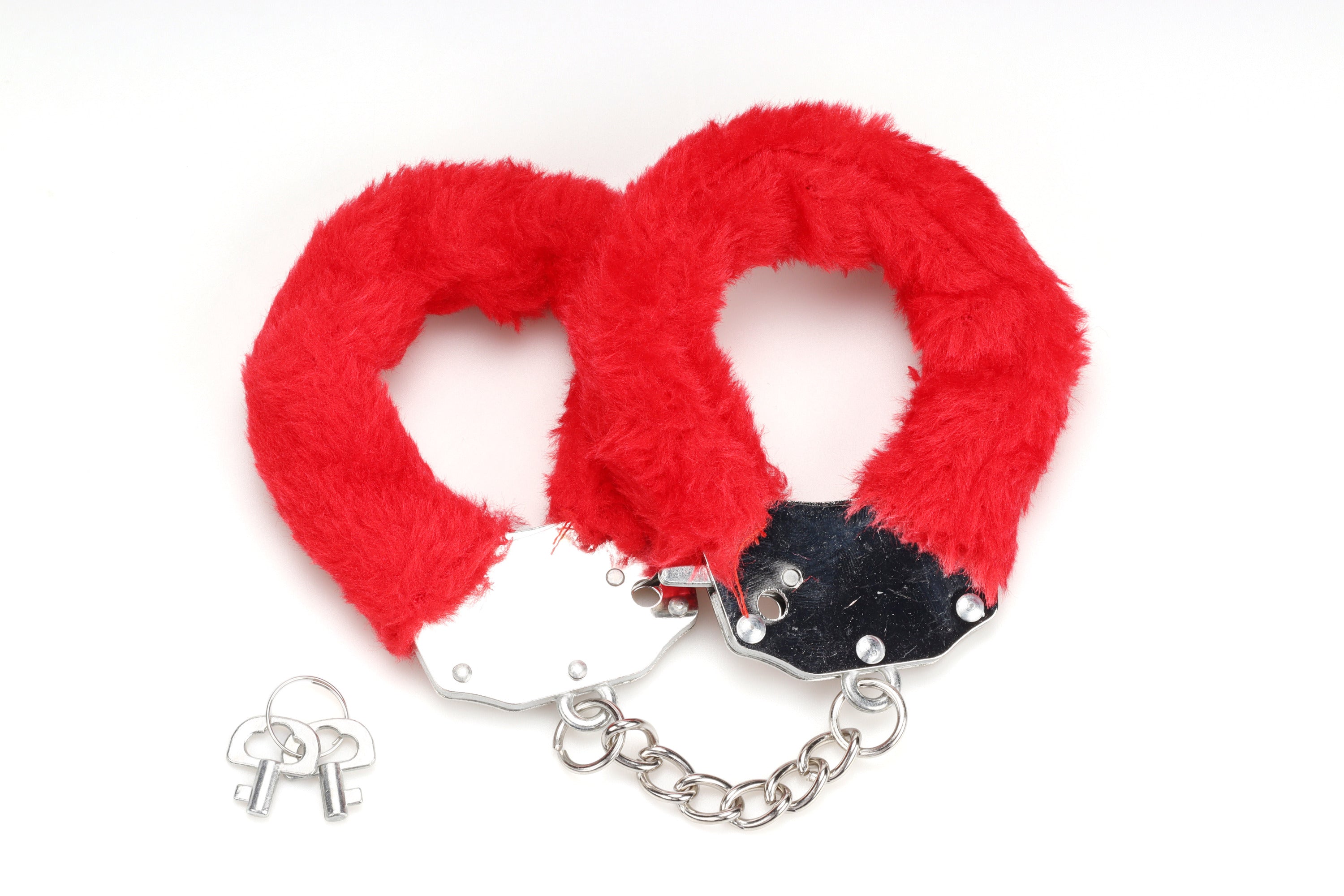 SinsFactory - Furry Fun Cuffs - Rojo