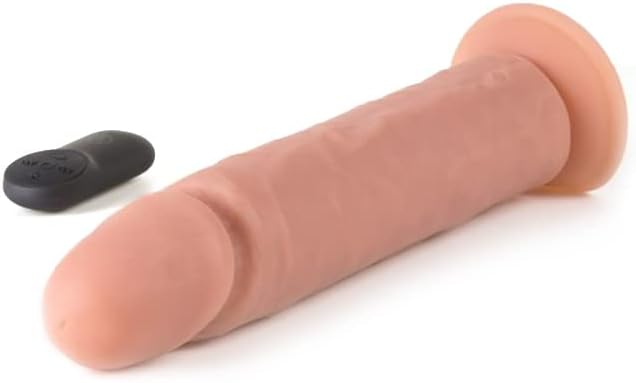 VIBRADOR REALISTA R3" 24,5 CM CON CONTROL REMOTO"