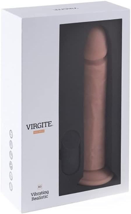 VIBRADOR REALISTA R3" 24,5 CM CON CONTROL REMOTO"