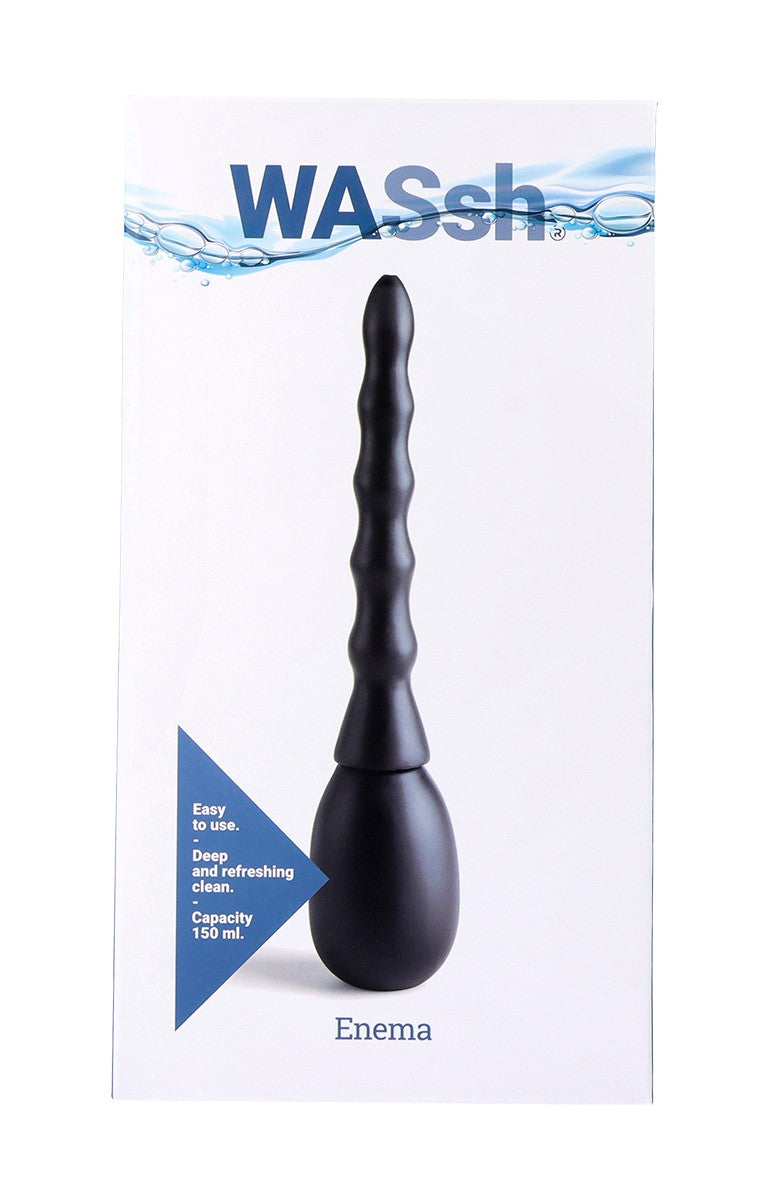 ENEMA LIMPIEZA ANAL ORIFICIOS NEGRO 150 ML