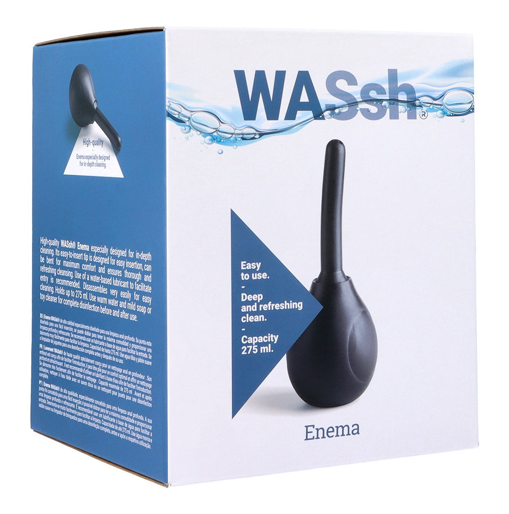 ENEMA ANAL NEGRO PARA LA LIMPIEZA 275 ML