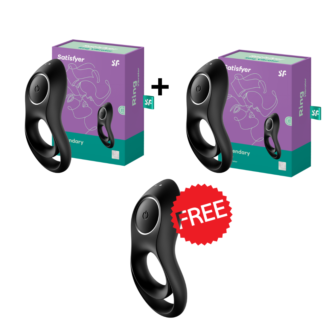 PROMOCIÓN 2+1 Tester de regalo - Satisfyer - Legendary Duo - Negro