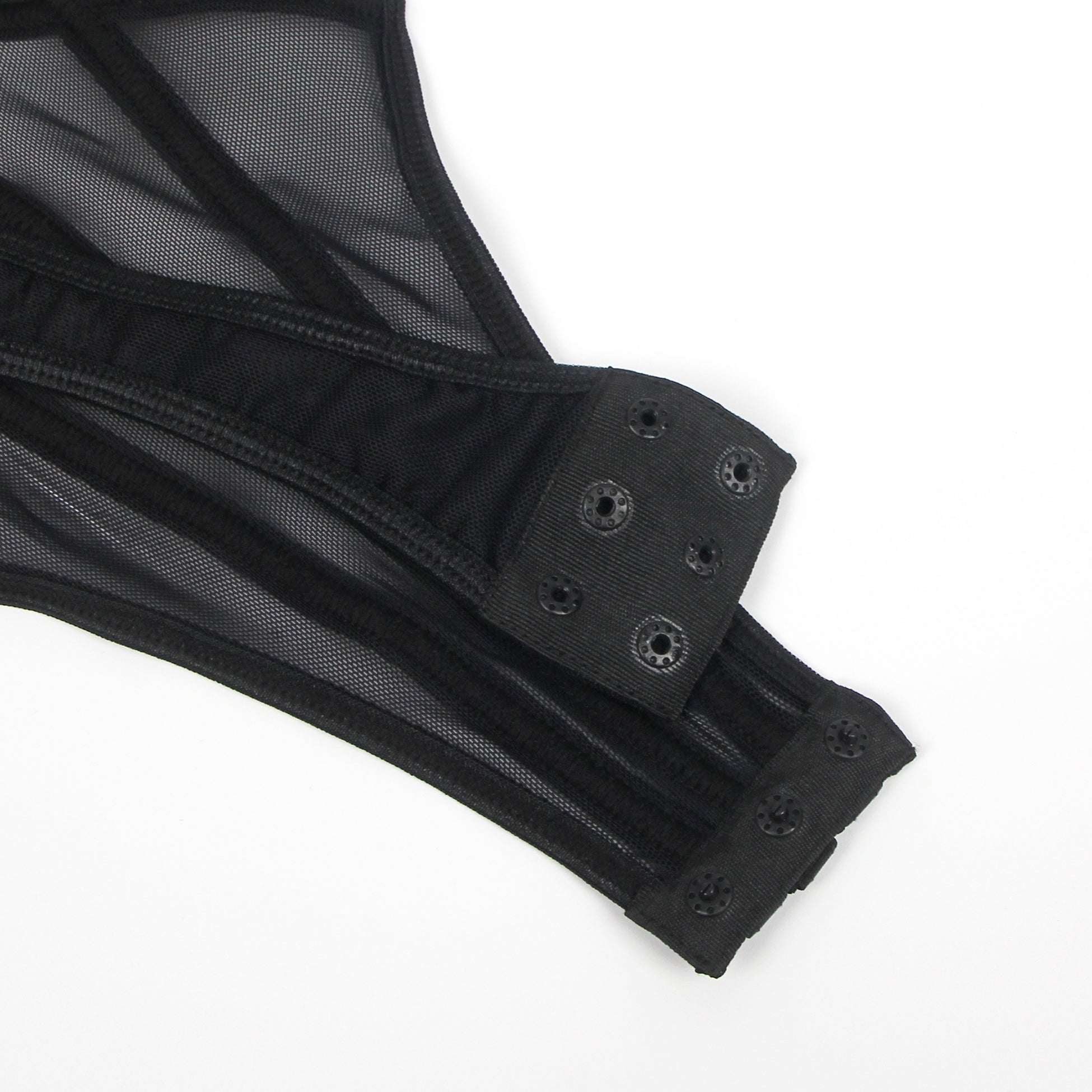 Oh Yeah - Body con Transparencias y Gargantilla con Cadenas