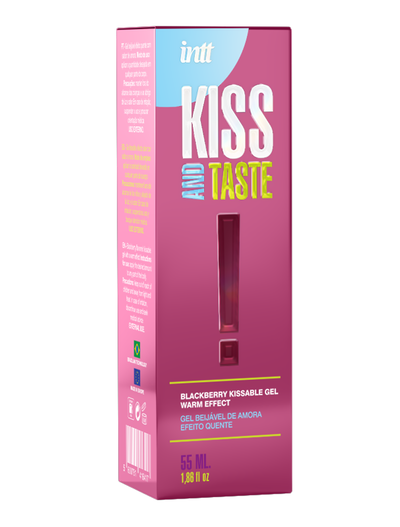 Intt - Gel Comestible Efecto Calor Kiss and Taste - Frutos del Bosque - 55 ml
