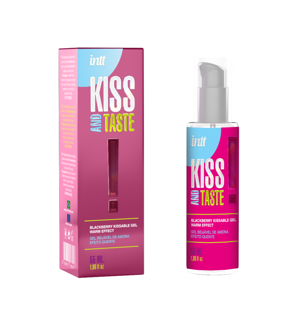 Intt - Gel Comestible Efecto Calor Kiss and Taste - Frutos del Bosque - 55 ml