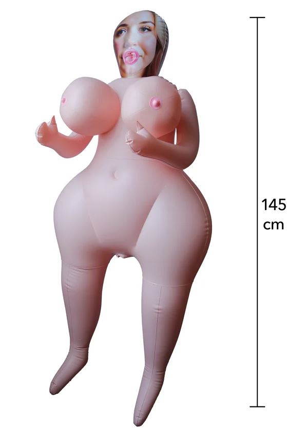 Piel de muñeca hinchable Heather pesada