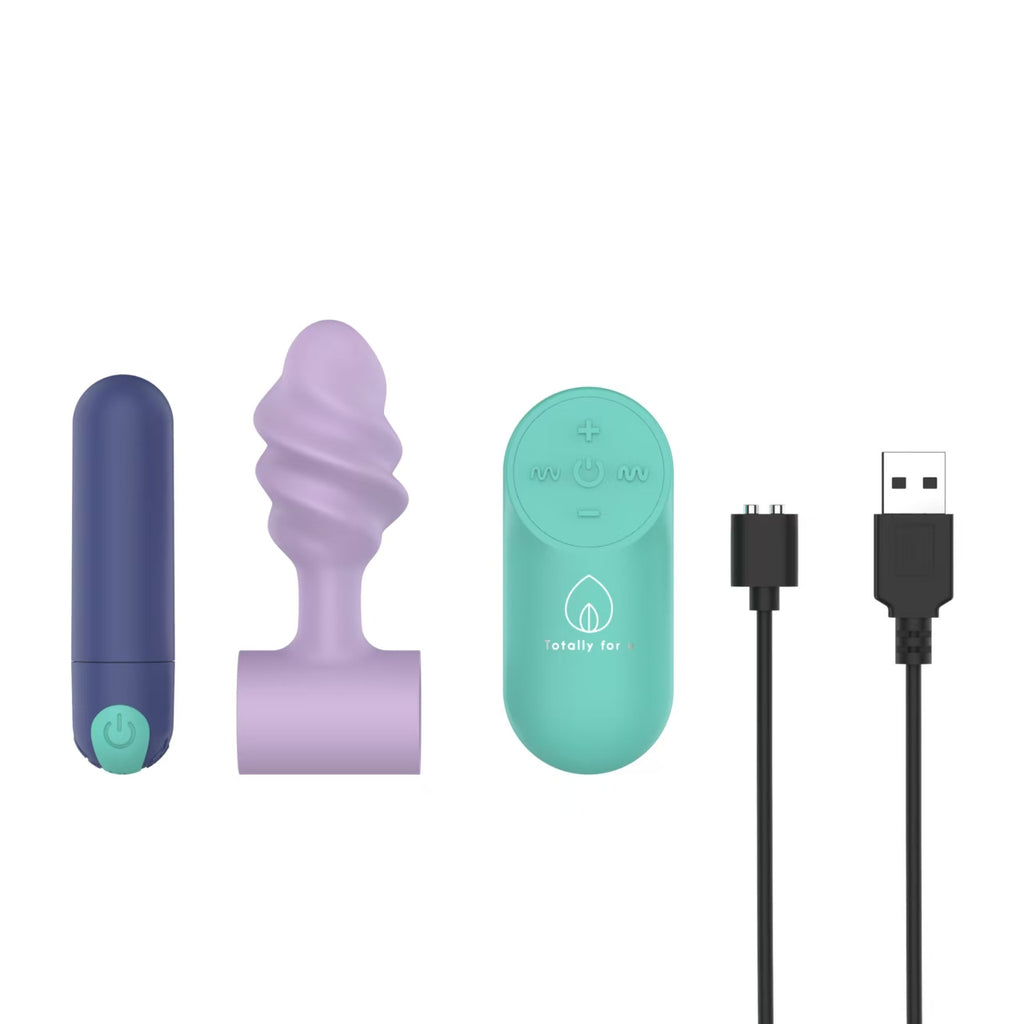 Totalmente para ti - Casual - Plug Anal - Twister 2 en 1