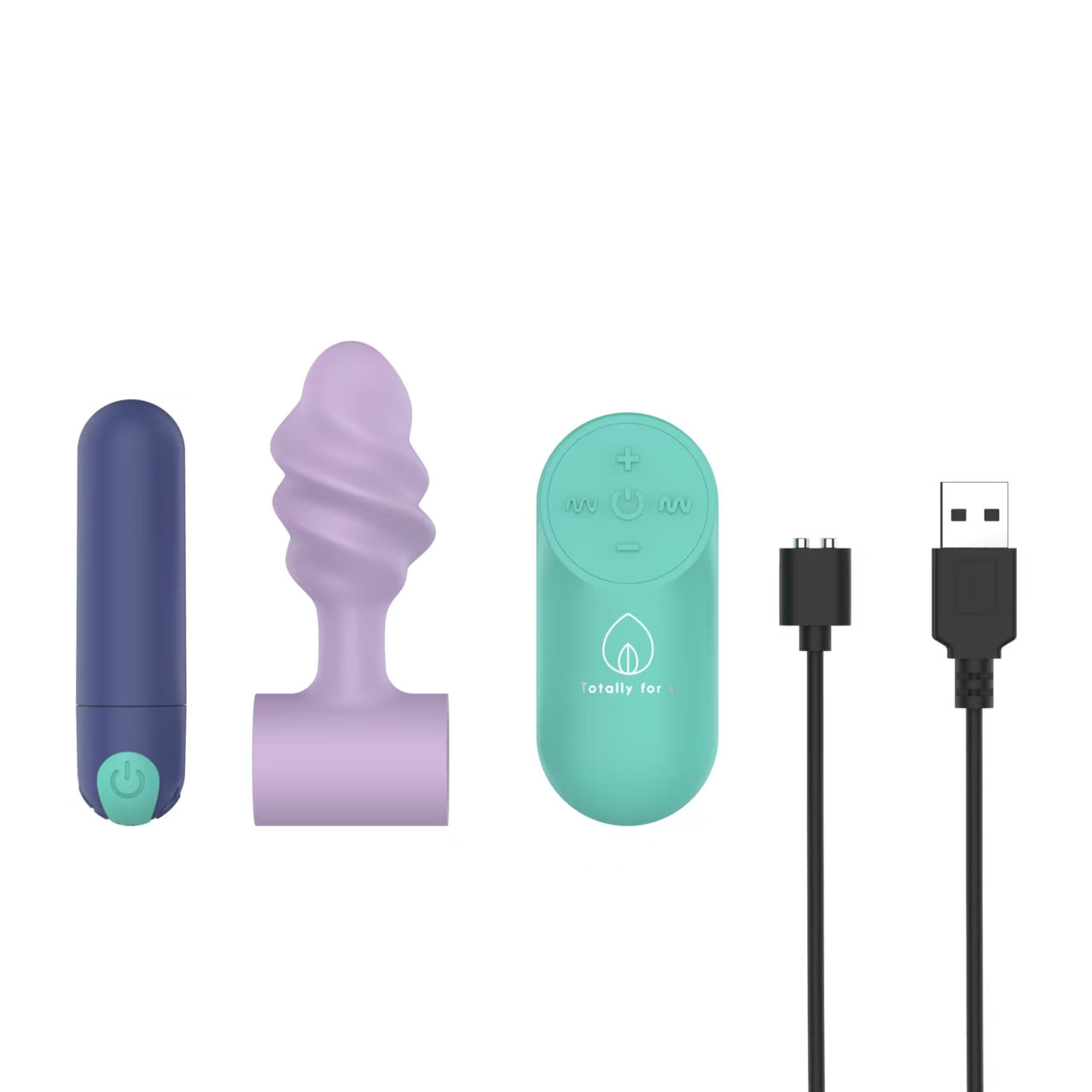 Totalmente para ti - Casual - Plug Anal - Twister 2 en 1