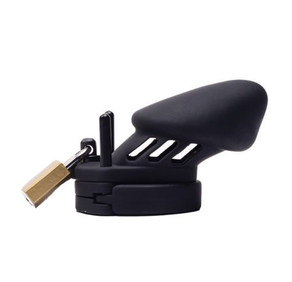 Fantasy Toys - Cinturón de Castidad de Silicona - Negro