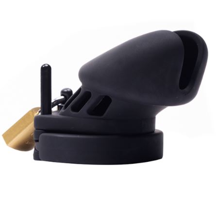 Fantasy Toys - Cinturón de Castidad de Silicona - Negro