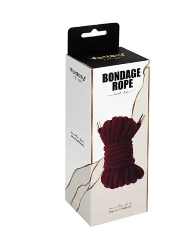 Fetiche de fantasía - Cuerda bondage 5 metros - Rojo