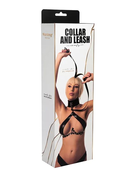 Fetiche de fantasía - Collar con correa