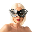 Fantasy Fetish - Antifaz Sexy de Cuero con Tachuelas