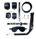Fantasy Fetish - Set BDSM de 8 piezas - Negro